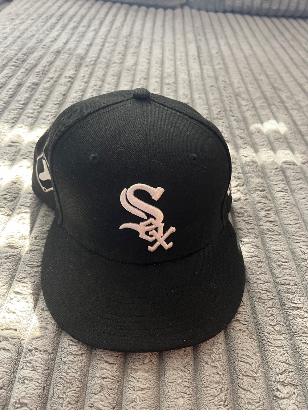 New Era Chicago White Sox Black and White MLB SnapBack Hat